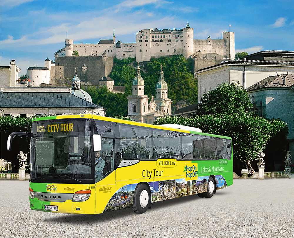 Salzburg Sightseeing Hop on Hop off bus tours